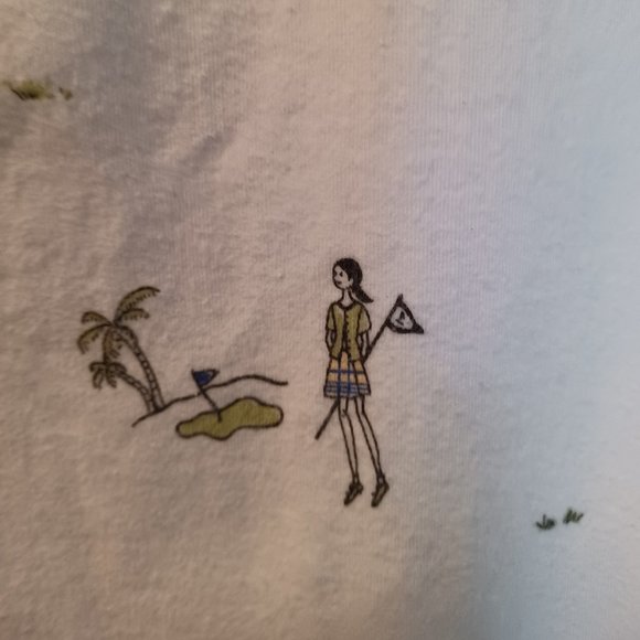 Liz Claiborne Golf Shirt, Size L.  95% cotton; 5% spandex - Picture 3 of 10